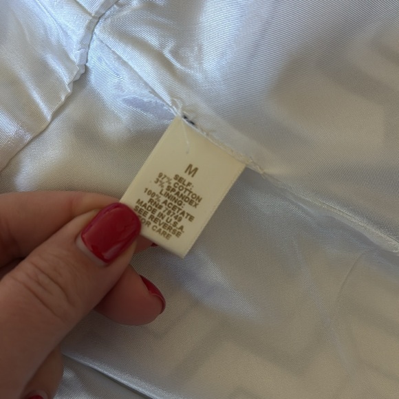 Black and white flare out dressy blazer - Picture 6 of 6